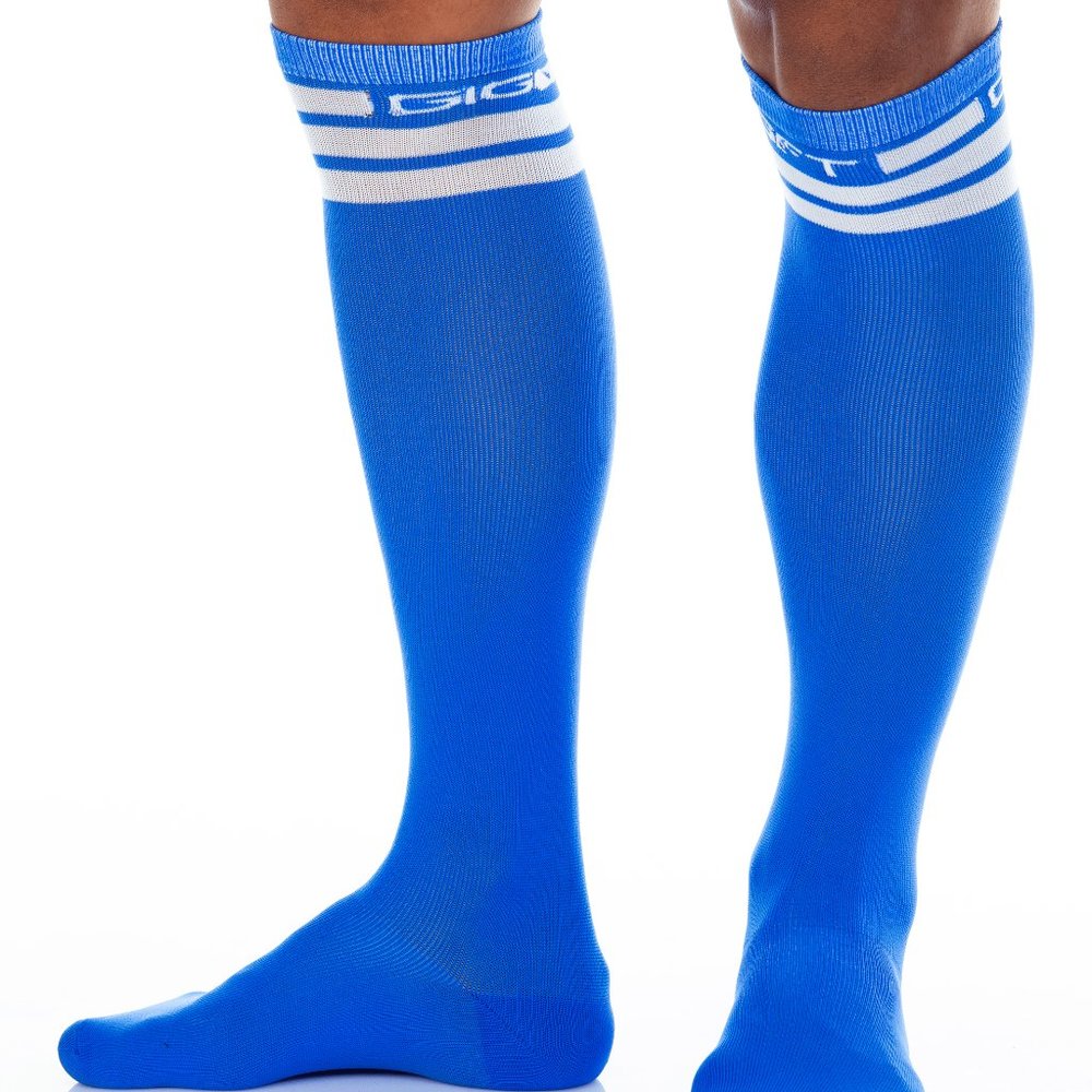 GIGO SOCCER SOCKS BLUE